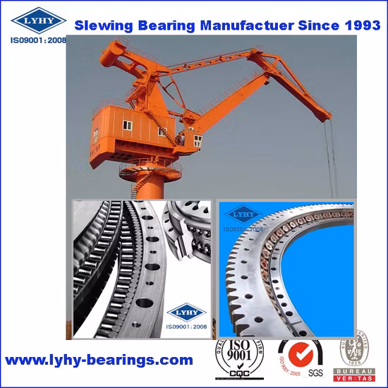 Rolamentos do anel giratório da escavadeira Ex60-1 Rolamento da plataforma giratória do rolamento da escavadeira